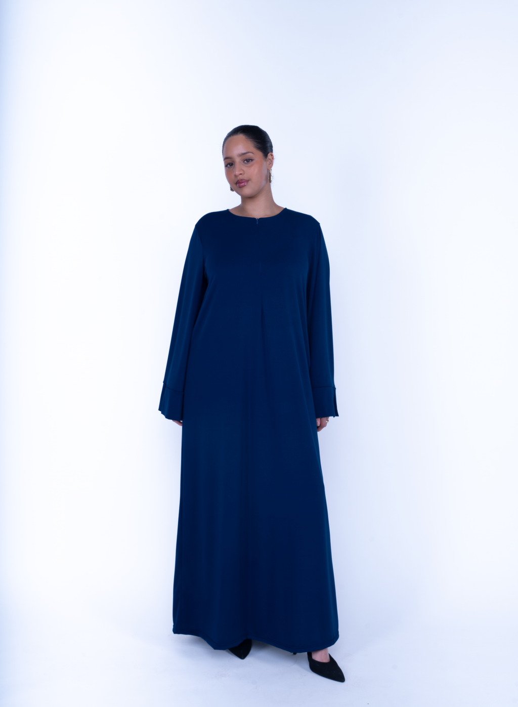 Blue night jersey Abaya