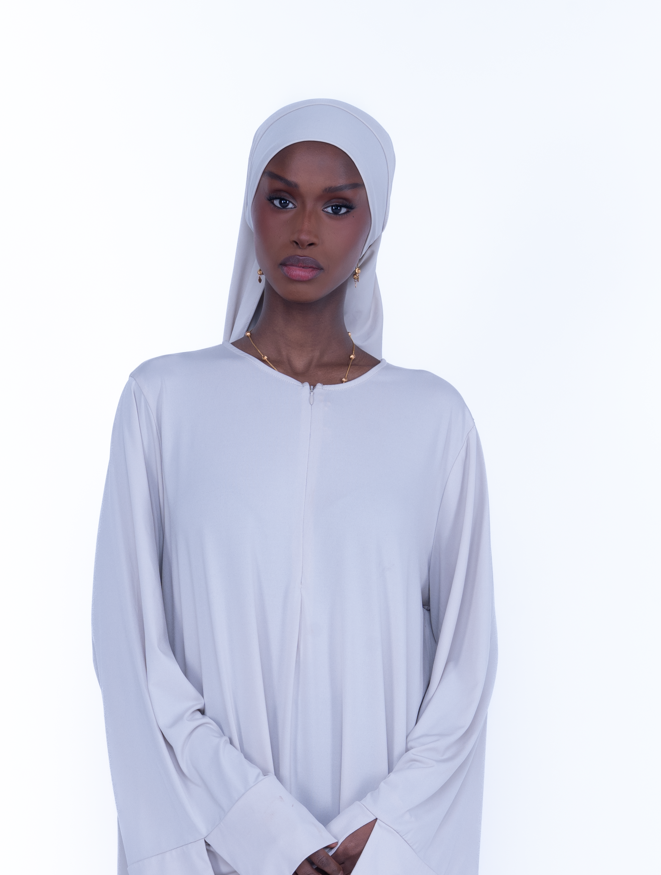 Snow White jersey abaya