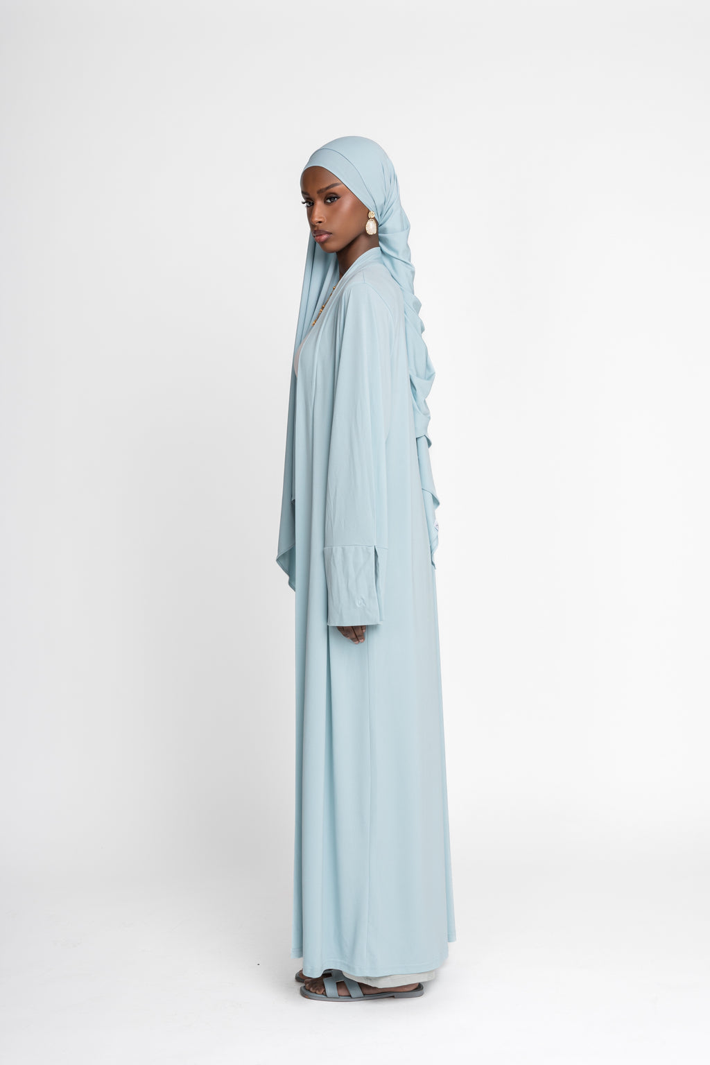 kimono pastel blue