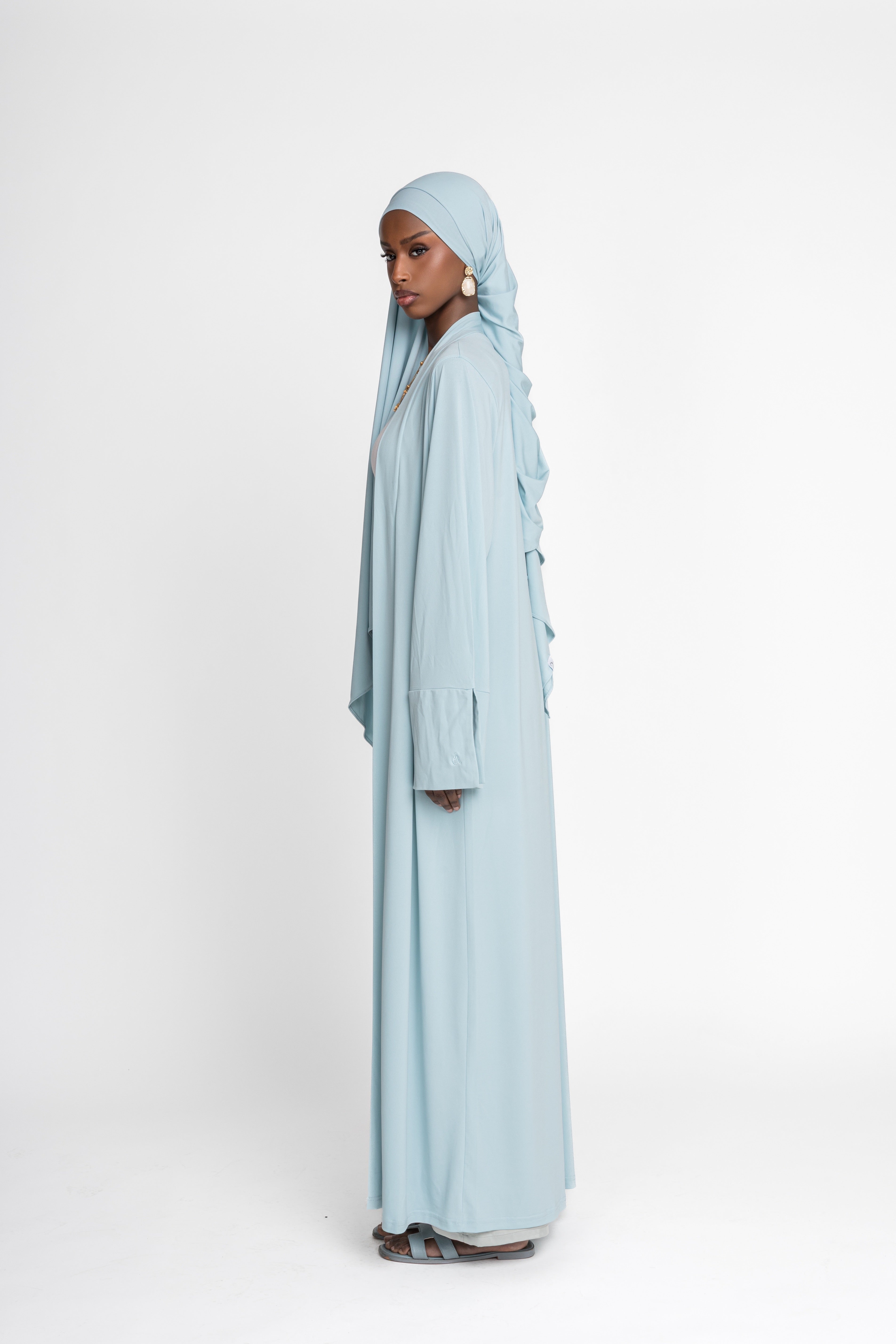 kimono pastel blue