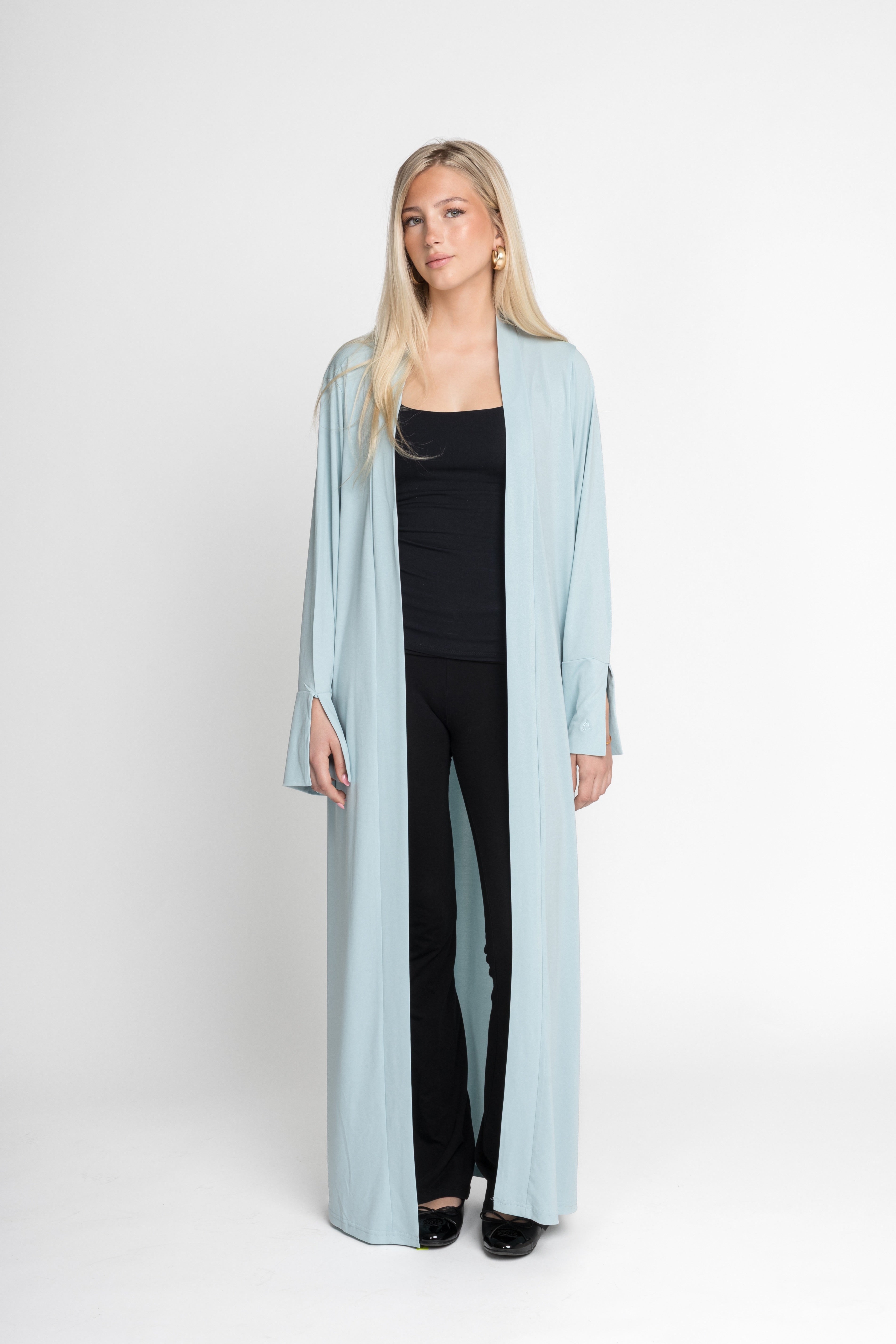 kimono pastel blue